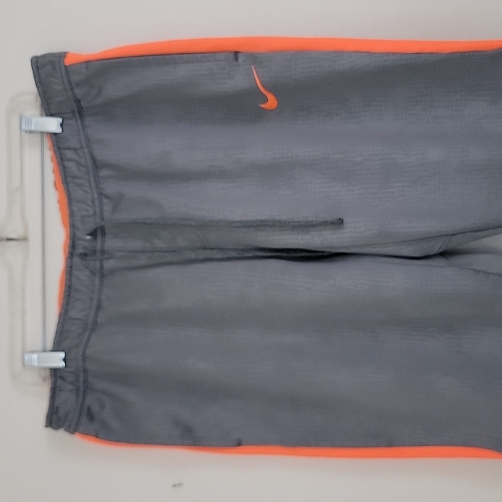 Nike Gray & Orange Athletic Pants 36.5W X 28L Mens XXL - Picture 2 of 15